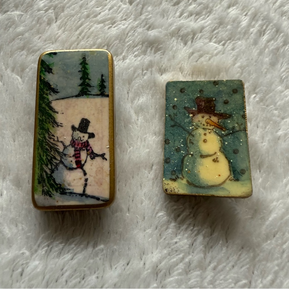 Handmade Vintage Holiday Pins